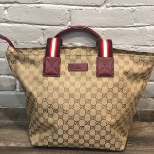 ❌SOLD❌Gucci Canvas Monogram  tote